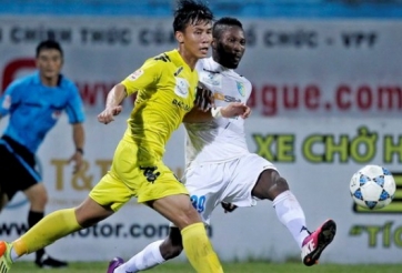 Video clip bàn thắng: SLNA 2-0 Hà Nội T&T - Chiến thắng thứ 3 liên tiếp