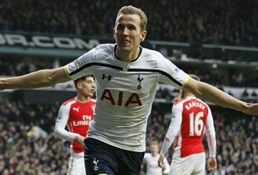 Harry Kane tỏa sáng Tottenham ngược dòng đánh bại Arsenal