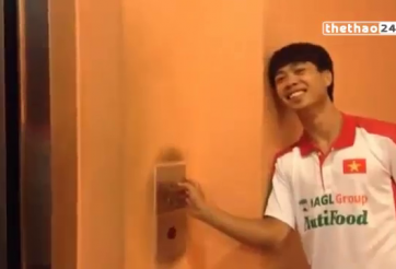 VIDEO: Công Phượng 'chơi đểu' Tuấn Anh và Văn Toàn