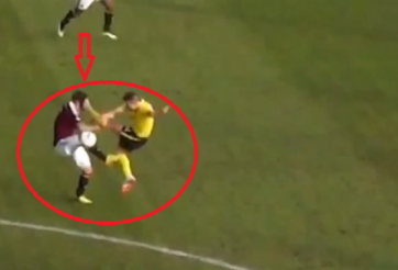 VIDEO: Pha cao chân ghê rợn tại giải VĐQG Scotland