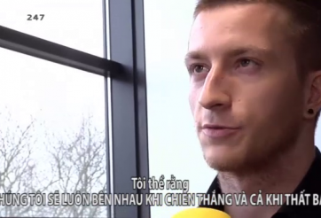 VIDEO: Marco Reus tiết lộ lý do gia hạn hợp đồng với Dortmund