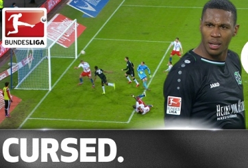 VIDEO: Sao Bundesliga gặp vận đen trong suốt cả trận đấu