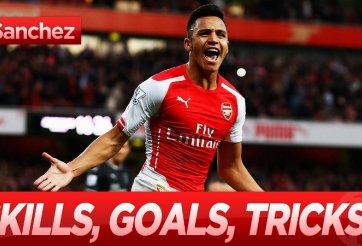 Video clip tổng hợp skill chơi bóng của Alexis Sanchez