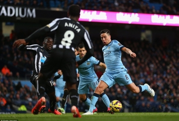 Video clip bàn thắng: Man City - Newcastle - Hùy diệt