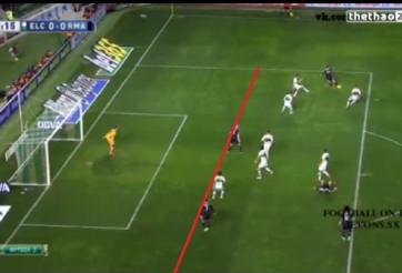 VIDEO: Pha ngả bàn đèn gây tranh cãi của Benzema