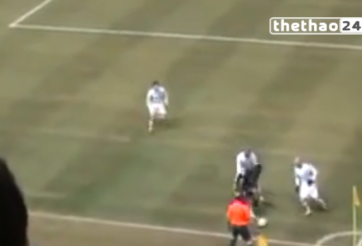 VIDEO: Cựu sao Arsenal phô diễn kỹ thuật qua mặt 3 hậu vệ