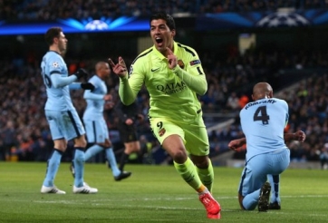 VIDEO: Cú đúp và màn trình diễn của Suarez vs Manchester City