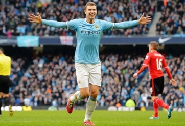 VIDEO: Dzeko cân bằng tỷ số 1-1 cho Man City