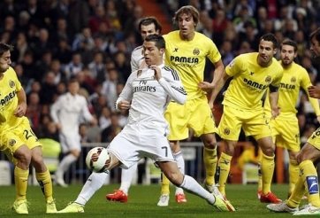 Chia điểm với Villarreal, Real sắp bị Barca bắt kịp