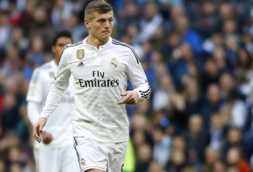 Toni Kroos hài lòng với vai trò tiền vệ phòng ngự ở Real