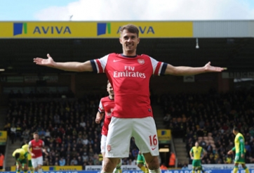 Ramsey trở lại Arsenal tự tin hạ bệ Man City