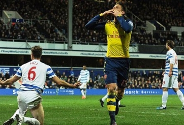 QPR 1-2 Arsenal: Chiến thắng nghẹt thở