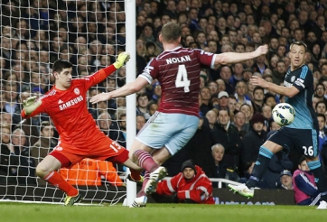 VIDEO: Những pha cản phá xuất thần của thủ thành Courtois vs West Ham
