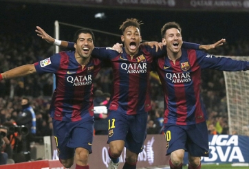 VIDEO: Pha phối hợp hoàn hảo của bộ ba Messi - Suarez - Neymar