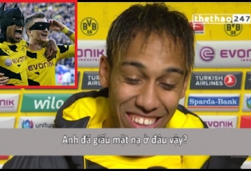 VIDEO: Aubameyang lí giải về màn ăn mừng Batman & Robin