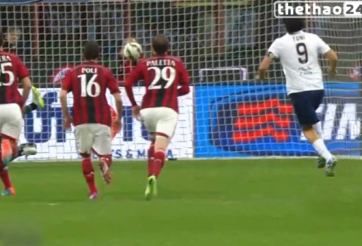Video clip bàn thắng: AC Milan 2-2 Verona (Vòng 26 VĐQG Italia 2014/15)