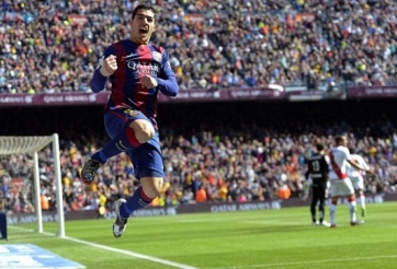 VIDEO: Suarez mở tỷ số cho Barca ngay phút thứ 6 của trận đấu