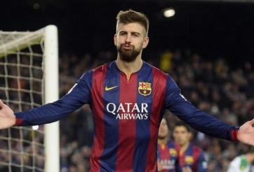 VIDEO: Pique nhân đôi cách biệt cho Barca
