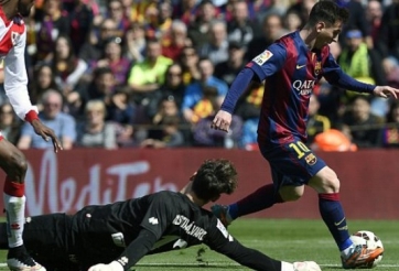 Video clip bàn thắng: Barcelona 6-1 Vallecano - Messi và Suarez tỏa sáng