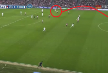 VIDEO: Cột dọc từ chối siêu phẩm của Gareth Bale