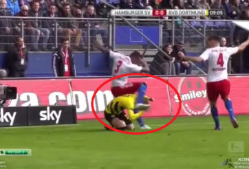 VIDEO: Tình huống Marco Reus bị đối thủ chơi xấu