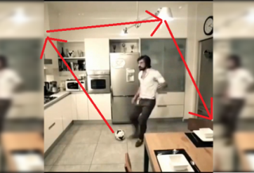 VIDEO: Cách Andrea Pirlo dùng để tắt đèn