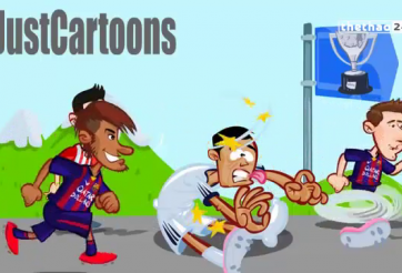 Video hoạt hình: Ronaldo bị Messi vượt qua như thế nào