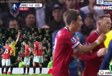 VIDEO: Di Maria bị đuổi khỏi sân vì gây hấn với trọng tài