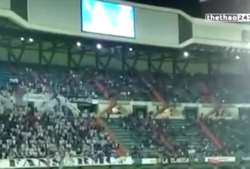 VIDEO: Real bị CĐV nhà la ó và vẫy khăn trắng phản đối