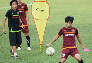 U23 Việt Nam tập kín để 'giấu bài' trước U23 Uzbekistan