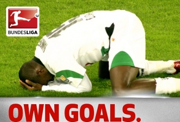 VIDEO: Trận đấu lập kỷ lục phản lưới nhà nhiều nhất lịch sử Bundesliga