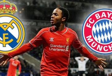 Real và Bayern Munich vào cuộc đua giành Sterling
