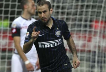 Video clip bàn thắng: Inter 1-1 Cesena (VĐQG Italia 2014/15)