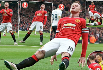 Rooney lý giải cách ăn mừng độc trong trận thắng của Man Utd