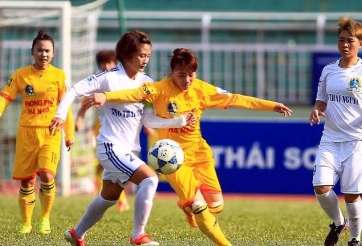 Vòng 4 Giải BĐ nữ VĐQG 2015: TNG Thái Nguyên bất ngờ thua Hà Nội II