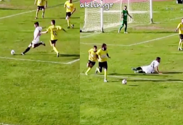 VIDEO: Tình huống thổi penalty vô lý nhất từng thấy