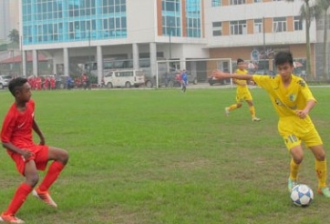 ĐT U14 Singapore nhận thất bại trước U15 Hà Nội T&T