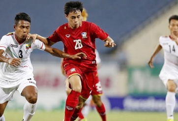 Video clip bàn thắng: U23 Thái Lan 1-0 U23 Myanmar (Giao hữu)