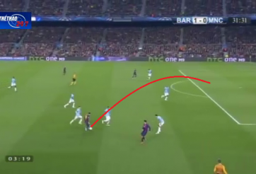 VIDEO: Đường chuyền dọn cỗ của Messi cho Ivan Rakitic mở tỷ số