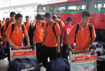 U23 Việt Nam chính thức lên đường chinh phục vé dự VCK châu Á