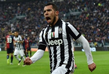 Video clip bàn thắng: Juventus 1-0 Genoa - Điểm sáng Tevez