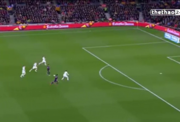 VIDEO: Pha đi bóng qua 5 cầu thủ Real của Neymar