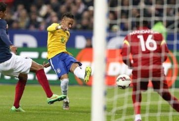 Video clip bàn thắng: Pháp 1-3 Brazil - Neymar và Oscar nổ súng