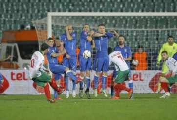Video clip bàn thắng: Bulgaria 2-2 Italia - Hòa kịch tính