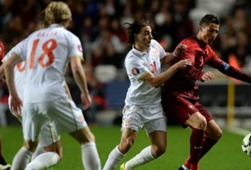 Video clip bàn thắng: Bồ Đào Nha 2-1 Serbia (Vòng loại Euro 2016)