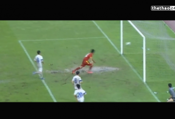 VIDEO: Cú đúp của Thanh Bình 4-0 cho U23 Việt Nam