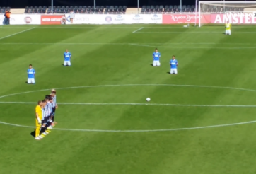 VIDEO: Cầu thủ ngừng thi đấu biểu tình vì bị nợ lương tại Tây Ban Nha