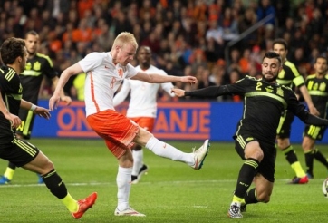 Video clip bàn thắng: Hà Lan 2-0 Tây Ban Nha (Giao hữu quốc tế)