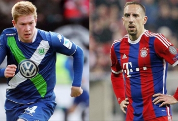 Ribery khuyên De Bruyne không nên đến Bayern Munich