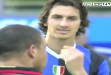 VIDEO: Khoảnh khắc khi 'fan cuồng' Ibrahimovic gặp thần tượng - Rô béo